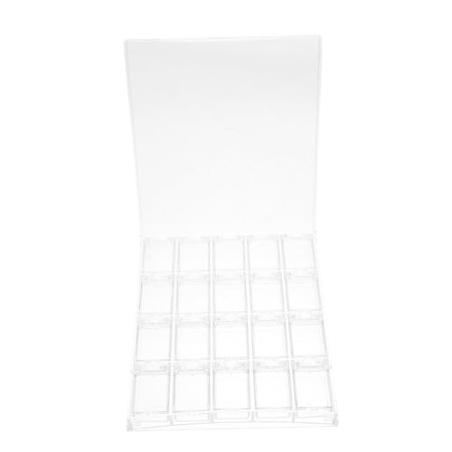 SHINEOFI Transparente Acryl Schmuckbox mit Fächern Nagelkunst Organizer für Nail Charms Kompakte Aufbewahrungsbox Vielseitig für Schmuck und Kleine Accessoires Tragbar für Damen SHINEOFI Transparente Acryl Schmuckbox mit Fächern Nagelkunst Organizer für Nail Charms Kompakte Aufbewahrungsbox Vielseitig für Schmuck und Kleine Accessoires Tragbar für Damen von SHINEOFI