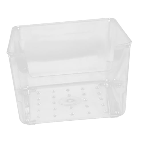 SHINEOFI Transparente Memo Pad Aufbewahrungsbox aus Kunststoff Kompakter Notizhalter mit Glatten Kanten Multifunktional als Zettel Stifthalter für Büro und Schreibtisch Kratzfest und von SHINEOFI