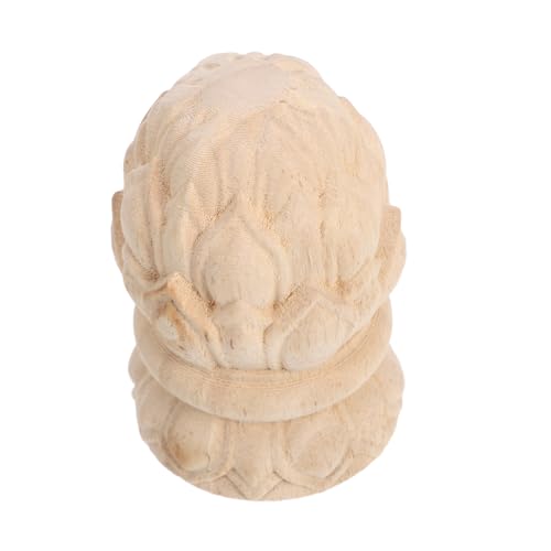 SHINEOFI Treppensäulenkopf Ananas Runde Zaunkappen Unvollendete Handgeschnitzte Endstücke Handgeschnitzte Dekorationskappen Dekorative Ananas Endstücke Unvollendete Zaunpfosten SHINEOFI Treppensäulenkopf Ananas Runde Zaunkappen Unvollendete Handgeschnitzte Endstücke Handgeschnitzte Dekorationskappen Dekorative Ananas Endstücke Unvollendete Zaunpfosten von SHINEOFI