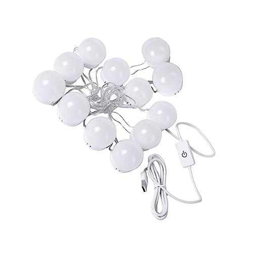 SHINEOFI USB Aufladbare LED Schminkspiegel Lampe Bunte Glühbirnen Dimmbar Energiesparend Vielseitig für Badezimmer und Ankleidezimmer Geeignet SHINEOFI USB Aufladbare LED Schminkspiegel Lampe Bunte Glühbirnen Dimmbar Energiesparend Vielseitig für Badezimmer und Ankleidezimmer Geeignet von SHINEOFI