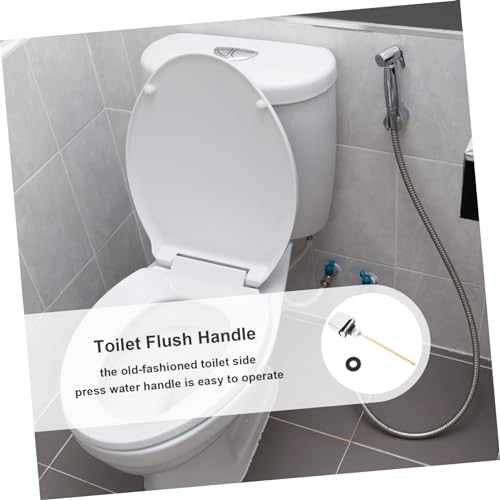 SHINEOFI Universeller Toilettenspülgriff Seitlich Robustes Zinklegierung Rohr Langlebiger Toilettenspülkasten Hebel Kompatibel mit Klassischen Wc Modellen Stilvolles Design für Einfache SHINEOFI Universeller Toilettenspülgriff Seitlich Robustes Zinklegierung Rohr Langlebiger Toilettenspülkasten Hebel Kompatibel mit Klassischen Wc Modellen Stilvolles Design für Einfache von SHINEOFI