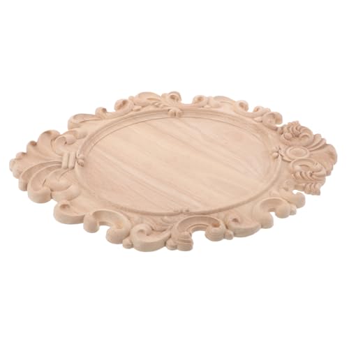 SHINEOFI Unlackierte Holzschnitzerei Applikationen Rustikale Holzornamente für Möbel Vintage Holzverzierungen für Schranktüren Kleiderschrank und Kommode Holzdekor SHINEOFI Unlackierte Holzschnitzerei Applikationen Rustikale Holzornamente für Möbel Vintage Holzverzierungen für Schranktüren Kleiderschrank und Kommode Holzdekor von SHINEOFI