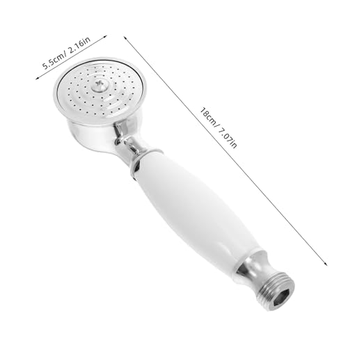 SHINEOFI Vintage Handbrause Antik Kupfer mit Anschluss Ergonomisch Leicht Einfache Montage Für Badezimmer und Wohnmobile Klassisches Design zur Baddekoration SHINEOFI Vintage Handbrause Antik Kupfer mit Anschluss Ergonomisch Leicht Einfache Montage Für Badezimmer und Wohnmobile Klassisches Design zur Baddekoration von SHINEOFI