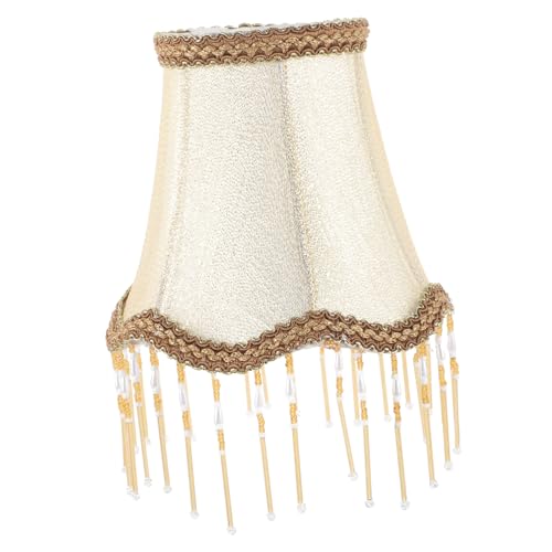 SHINEOFI Vintage Kleiner Lampenschirm Kristallkerzenlampe Abnehmbar Leicht zu Reinigen für Innenbeleuchtung Geeignet für Kronleuchter Wand Deckenlampen Elegante Lichtabdeckung SHINEOFI Vintage Kleiner Lampenschirm Kristallkerzenlampe Abnehmbar Leicht zu Reinigen für Innenbeleuchtung Geeignet für Kronleuchter Wand Deckenlampen Elegante Lichtabdeckung von SHINEOFI