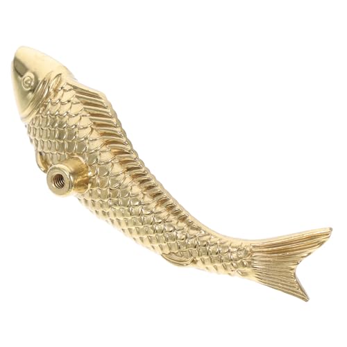 SHINEOFI Vintage Messing Fisch Schrankgriffe Multifunktionale Möbelknöpfe für Küchenschränke Kommoden Schuhschränke und Kleiderschränke mit Schrauben zur Einfachen Montage SHINEOFI Vintage Messing Fisch Schrankgriffe Multifunktionale Möbelknöpfe für Küchenschränke Kommoden Schuhschränke und Kleiderschränke mit Schrauben zur Einfachen Montage von SHINEOFI