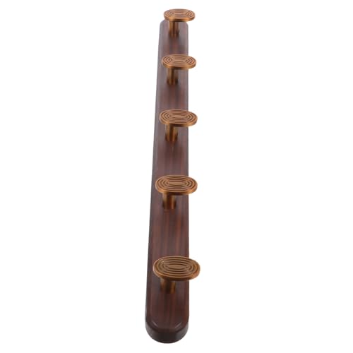 SHINEOFI Wandgarderobe Handtuchhaken Zur Wandmontage Kleiderbügel Für Badezimmer Garderobe Aus Holz Wandmagnatträger Holzhaken Zum Aufhängen Vintage -haken Bademantelhaken Metall Kaffee SHINEOFI Wandgarderobe Handtuchhaken Zur Wandmontage Kleiderbügel Für Badezimmer Garderobe Aus Holz Wandmagnatträger Holzhaken Zum Aufhängen Vintage -haken Bademantelhaken Metall Kaffee von SHINEOFI