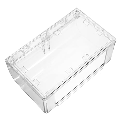 SHINEOFI Wasserdichte Steckdosenabdeckung Selbstklebende Steckdosenabdeckung Spritzwassergeschützte Steckdosenbox Mit Zwei Positionen Für Badezimmer Hotel Außenbereich Innenbereich von SHINEOFI
