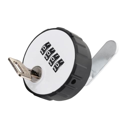 SHINEOFI Zahlenschloss für Schrank und Metall Cam Schloss mit Schlüssel Robuste Sicherheitsschließung für Schränke Kästen und Spinde Lang Widerstandsfähig und Langlebig SHINEOFI Zahlenschloss für Schrank und Metall Cam Schloss mit Schlüssel Robuste Sicherheitsschließung für Schränke Kästen und Spinde Lang Widerstandsfähig und Langlebig von SHINEOFI