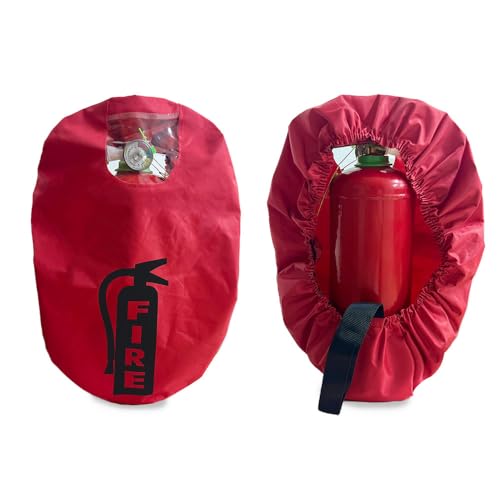 Feuerlöscherabdeckung, robuste Feuersicherheits-Schutzhülle vor Schrammen und Kratzern, Zubehör, 2,3 kg, 1 Stück Feuerlöscherabdeckung, robuste Feuersicherheits-Schutzhülle vor Schrammen und Kratzern, Zubehör, 2,3 kg, 1 Stück von SHINETEC