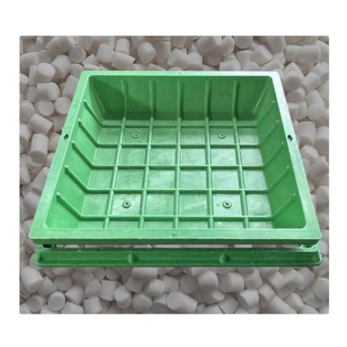 Runde/quadratische Schachtabdeckungen und Rahmen aus Harz, unsichtbarer Gras-Schachtdeckel aus Verbundharz, eingebetteter quadratischer Schachtdeckel aus Harz(Square 60*60CM/23.6*23.6IN) von SHINGJING