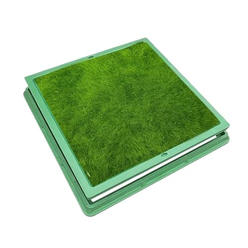 SHINGJING Dekorativer Pflanztopf for Schachtdeckel, Schachtdeckel und Rahmen aus Harz for einfache Wartung und Zugänglichkeit, ideal for Schulen, Parks und Höfe(Square 80 * 80CM/31.5 * 31.5IN) von SHINGJING
