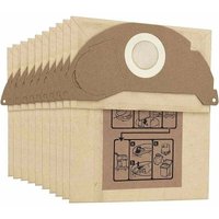 10 Stück Beutel für Kärcher WD2 MV2 WD2250 A2004 A2054 Staubsauger Ersatz-Staubbeutel-Set 6.904-322.0 - Shining House von SHINING HOUSE