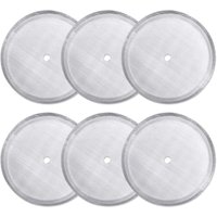 6er-Pack French-Press-Ersatzsiebfilter, wiederverwendbare Edelstahl-Mesh-Filter für 1000 ml/34 oz/8 Tassen Universal-Press-Kaffeemaschinen - Shining 6er-Pack French-Press-Ersatzsiebfilter, wiederverwendbare Edelstahl-Mesh-Filter für 1000 ml/34 oz/8 Tassen Universal-Press-Kaffeemaschinen - Shining von SHINING HOUSE