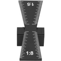 Shining House - Aluminium-Schwalbenschwanzlehre, Holzbearbeitungswerkzeuge, Fasenmesswerkzeug, verwendet zum Messen von Holz, Rohren und anderen Shining House - Aluminium-Schwalbenschwanzlehre, Holzbearbeitungswerkzeuge, Fasenmesswerkzeug, verwendet zum Messen von Holz, Rohren und anderen von SHINING HOUSE