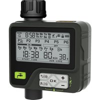 Shining House - Automatischer Bewässerungstimer Garten-Regensensor Sprinkler-Timer Bewässerungssystem-Controller 6 unabhängige Programme, 13,6 10,1 cm Shining House - Automatischer Bewässerungstimer Garten-Regensensor Sprinkler-Timer Bewässerungssystem-Controller 6 unabhängige Programme, 13,6 10,1 cm von SHINING HOUSE