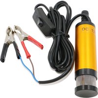 Shining House - Elektrische Diesel-Tauchpumpe, Mini-Heizöltransfer, 12 v Gleichstrom, Vollbenzin, Edelstahl für Auto und Motorrad von SHINING HOUSE