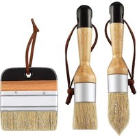 Shining House - Kreidefarben-Wachspinsel-Set, Schablonenpinsel, Pinsel mit runden Borsten Shining House - Kreidefarben-Wachspinsel-Set, Schablonenpinsel, Pinsel mit runden Borsten von SHINING HOUSE
