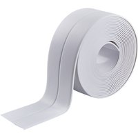 Shining House - Rollen wasserdichtes Dichtungsband, Badezimmerdichtung, selbstklebendes Dichtungsband für Küche, wc, wc, Badewanne (weiß 3,2 m x 3,8 von SHINING HOUSE