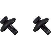 SHINING HOUSE 2er-Pack Rasenmäher-Messerschrauben und Traktor-Messerschrauben 1,5" x 0,45" – 20 mit Unterlegscheibe zur Befestigung der Messer am von SHINING HOUSE