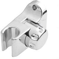 Shining House - Austauschbarer Handbrausehalter, Duschkopfhalter, verstellbare Badezimmer-Handbrauseklemme, geeignet für Duschstange von SHINING HOUSE