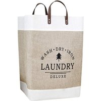 Shining House - Faltbarer Wäschekorb, Wäschekörbe für Schlafzimmer, Aufbewahrung, Organizer, dekorative Wäschekörbe, wasserdichter Griff, Badezimmer, von SHINING HOUSE