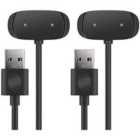 Ladegerät kompatibel mit Amazfit gtr 2 – gtr 2e – gts 2 – gts 2e – GTS2 Mini – Pop – Pop Pro Uhrenzubehör USB-Kabel Dockingstation (2 Stück) von SHINING HOUSE
