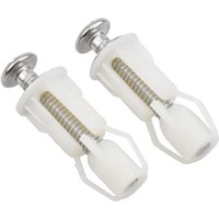 Shining House - Paar WC-Deckel-Erweiterungsschrauben, WC-Sitz-Befestigung, WC-Sitz-Schraube, Ersatzteile für WC-Deckel-Befestigungskomponenten, 4,4 x von SHINING HOUSE