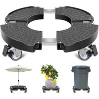 Shining House - Pflanzenständer auf Rädern, verstellbar, Tragfähigkeit 150 kg. Wagen auf Rädern. Blumentopf für den Innenbereich. Pflanzenständer für von SHINING HOUSE