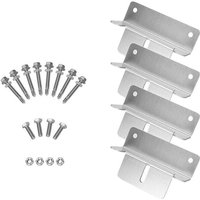 Shining House - Stück Solarpanel-Z-Halterungen für die Solarpanel-Montage, Z-Halterung mit Muttern und Schrauben für Wohnmobil, Dach von SHINING HOUSE