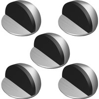 Shining House - Stück Türstopper, selbstklebende Türstopper aus Edelstahl, Türstopper mit Gummipuffern, selbstklebender Türstopper für alle von SHINING HOUSE