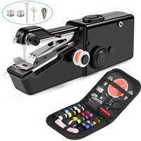 Tragbare Mini-Nähmaschine, tragbares Handnähen, manuelles Schnellstichwerkzeug für Kleidungsstücke, Vorhänge, elektrische Handnähen, Kleidungsstücke, von SHINING HOUSE