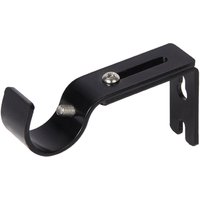 Verstellbare Gardinenstangenhalterung mit 8 Schrauben, ausziehbare Gardinenstangen-Wandhalterung aus Edelstahl, 4 Stück, schwarz, 8,8 – 11,5 x 2 x Verstellbare Gardinenstangenhalterung mit 8 Schrauben, ausziehbare Gardinenstangen-Wandhalterung aus Edelstahl, 4 Stück, schwarz, 8,8 – 11,5 x 2 x von SHINING HOUSE