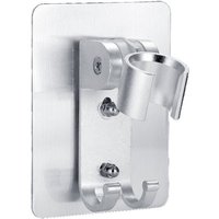 Shining House - verstellbarer, selbstklebender Duschkopfhalter für Handbrause, Wandhalterung mit 2 Aufhängehaken für Badezimmer- und Shining House - verstellbarer, selbstklebender Duschkopfhalter für Handbrause, Wandhalterung mit 2 Aufhängehaken für Badezimmer- und von SHINING HOUSE