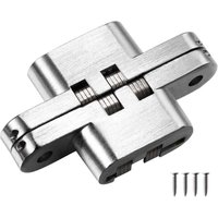 Shining House - Stück 69 mm verdeckte, kreuzförmige, unsichtbare Scharniere für Holzmöbel von SHINING HOUSE