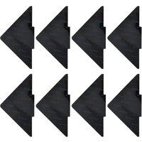 Shining House - Stück Anti-Rutsch-Matten, selbstklebende Anti-Rutsch-Matten-Ecken, Anti-Curling und rutschfest, wiederverwendbare Anti-Rutsch-Matten, Shining House - Stück Anti-Rutsch-Matten, selbstklebende Anti-Rutsch-Matten-Ecken, Anti-Curling und rutschfest, wiederverwendbare Anti-Rutsch-Matten, von SHINING HOUSE