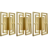 Stück Schubladengriffe aus gebürstetem Gold für TV-Schrank, TV-Schrank, elegante goldene Kupfergriffe, chinesische moderne verheißungsvolle Muster, Stück Schubladengriffe aus gebürstetem Gold für TV-Schrank, TV-Schrank, elegante goldene Kupfergriffe, chinesische moderne verheißungsvolle Muster, von SHINING HOUSE