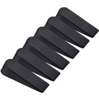 Shining House - Stück schwarze Türanschlagkeile, Gummi-Türstopper für Zuhause und Büro von SHINING HOUSE