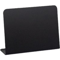 Shining House - Stück wiederverwendbare Mini-Tafelschilder in L-Form, kleine Tafel aus Kunststoff für Preisschilder, 10 x 7,5 cm von SHINING HOUSE