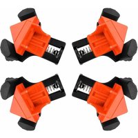 Shining House - Tischler-Eckpressen, 90°-Winkelklemme, Winkelklemme, Rahmenclip, rechtwinkliger Fixierer für Holzbearbeitung, für Holzbearbeitung, Shining House - Tischler-Eckpressen, 90°-Winkelklemme, Winkelklemme, Rahmenclip, rechtwinkliger Fixierer für Holzbearbeitung, für Holzbearbeitung, von SHINING HOUSE