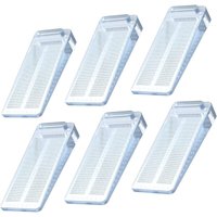 Shining House - Türstopper, 4 Stück, rutschfester Boden-Türkeil mit verstellbarer Höhe, diese Keile können auf einer Unterlage wie Fliesen, Beton, von SHINING HOUSE