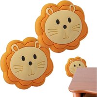 Shining House - Wandschutz für Tür Cartoon-Tiermuster Selbstklebender Wandschutz für Türklinke von SHINING HOUSE