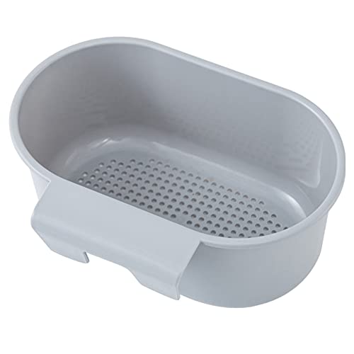 Abtropfkorb Innovativer multifunktionaler Lebensmittelsiebkorb Platzsparend Hängesieb Spülbecken Korb Sieb Aufbewahrung Halter über Spüle für Küche Grau Abtropfkorb Innovativer multifunktionaler Lebensmittelsiebkorb Platzsparend Hängesieb Spülbecken Korb Sieb Aufbewahrung Halter über Spüle für Küche Grau von SHINROAD