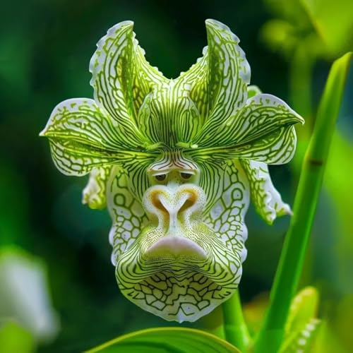 Affengesicht Iris Samen, seltene Sortenblumensamen, kalte resistente auffällige Blumenhart -Iris -Samen für Gartenbalkon Pflanzung A 1000 Stück von SHINROAD