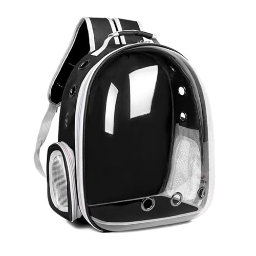 Durable Cat Carrier Backpack Bubble Bag Transparent Space Capsule Pet for Small Dogs Cats Breathable Lightweight Oxford Fabric Airline Approved Black Durable Cat Carrier Backpack Bubble Bag Transparent Space Capsule Pet for Small Dogs Cats Breathable Lightweight Oxford Fabric Airline Approved Black von SHINROAD