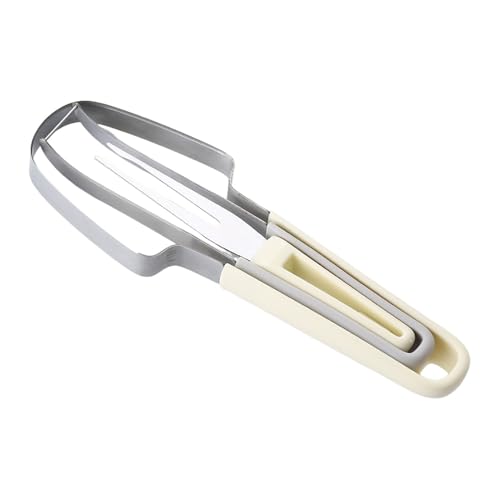 Edelstahl Obstschneider Korrosionsbeständig Küchenhelfer Wassermelone Set 3-in-1 Messer Gabel Melonenschaufel Lebensmittelqualität Einfach zu bedienendes Werkzeug für Beige Edelstahl Obstschneider Korrosionsbeständig Küchenhelfer Wassermelone Set 3-in-1 Messer Gabel Melonenschaufel Lebensmittelqualität Einfach zu bedienendes Werkzeug für Beige von SHINROAD