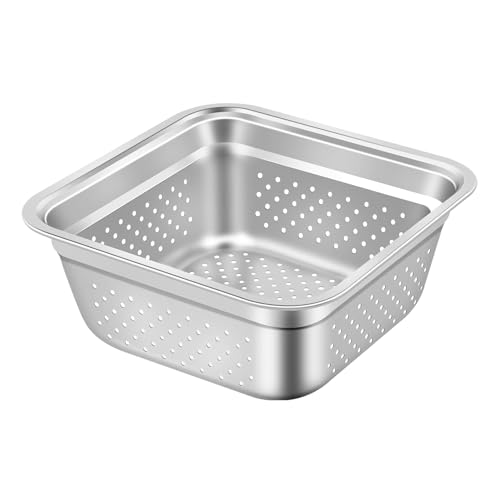 Metall Frittierkorb Rostbeständig 304 Edelstahl Crisping für Og701 Outdoor Grill Spülmaschinenfest Hitzebeständig 4qt Große Kapazität Fritteuse M von SHINROAD