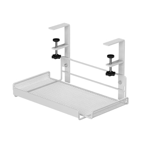SHINROAD Desktop-Kabelhalter Unter-Desk-Kabelfachverwaltung für Computer Desk WiFi Router Einstellbarer Metall Organizer Speicher Rack Kabel Strom versorgen Weiß SHINROAD Desktop-Kabelhalter Unter-Desk-Kabelfachverwaltung für Computer Desk WiFi Router Einstellbarer Metall Organizer Speicher Rack Kabel Strom versorgen Weiß von SHINROAD