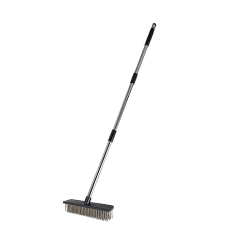 SHINROAD Einstellbare Länge Scrubber Outdoor Reinigungswerkzeug langes Griffdrahtbürste mit 50 Grad ergonomisch Winkel Teleskop Edelstahl Weitabdeckung 27cm SHINROAD Einstellbare Länge Scrubber Outdoor Reinigungswerkzeug langes Griffdrahtbürste mit 50 Grad ergonomisch Winkel Teleskop Edelstahl Weitabdeckung 27cm von SHINROAD