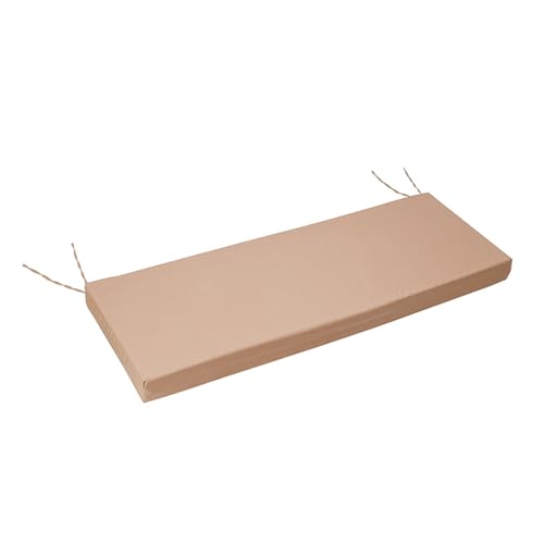 SHINROAD Fade resistente Outdoor-Kissenbank wasserdichte Terrassenmöbel Nicht-Schlupf-Pad mit Abnehmbarer Abdeckung für Gartenschwung vorne Picknick Allwetter Khaki 1pc SHINROAD Fade resistente Outdoor-Kissenbank wasserdichte Terrassenmöbel Nicht-Schlupf-Pad mit Abnehmbarer Abdeckung für Gartenschwung vorne Picknick Allwetter Khaki 1pc von SHINROAD