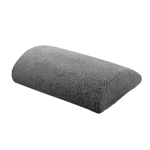SHINROAD Fußkissen für Liegen Elastische Träger Kissen Memory Schaumkolster Bein Ruhe Sherpa Abdeckung Fußstütze mit Bettstuhlsofa gemütlich stützend weich Grau SHINROAD Fußkissen für Liegen Elastische Träger Kissen Memory Schaumkolster Bein Ruhe Sherpa Abdeckung Fußstütze mit Bettstuhlsofa gemütlich stützend weich Grau von SHINROAD
